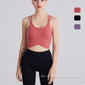 Sujetadores de yoga para mujer yoga gym sport tops